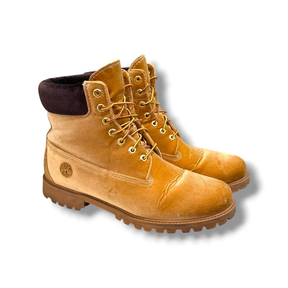 RARE Off-White x Timberland 6 Inch Premium Boot 'Wheat' (Velvet) | Size 12M